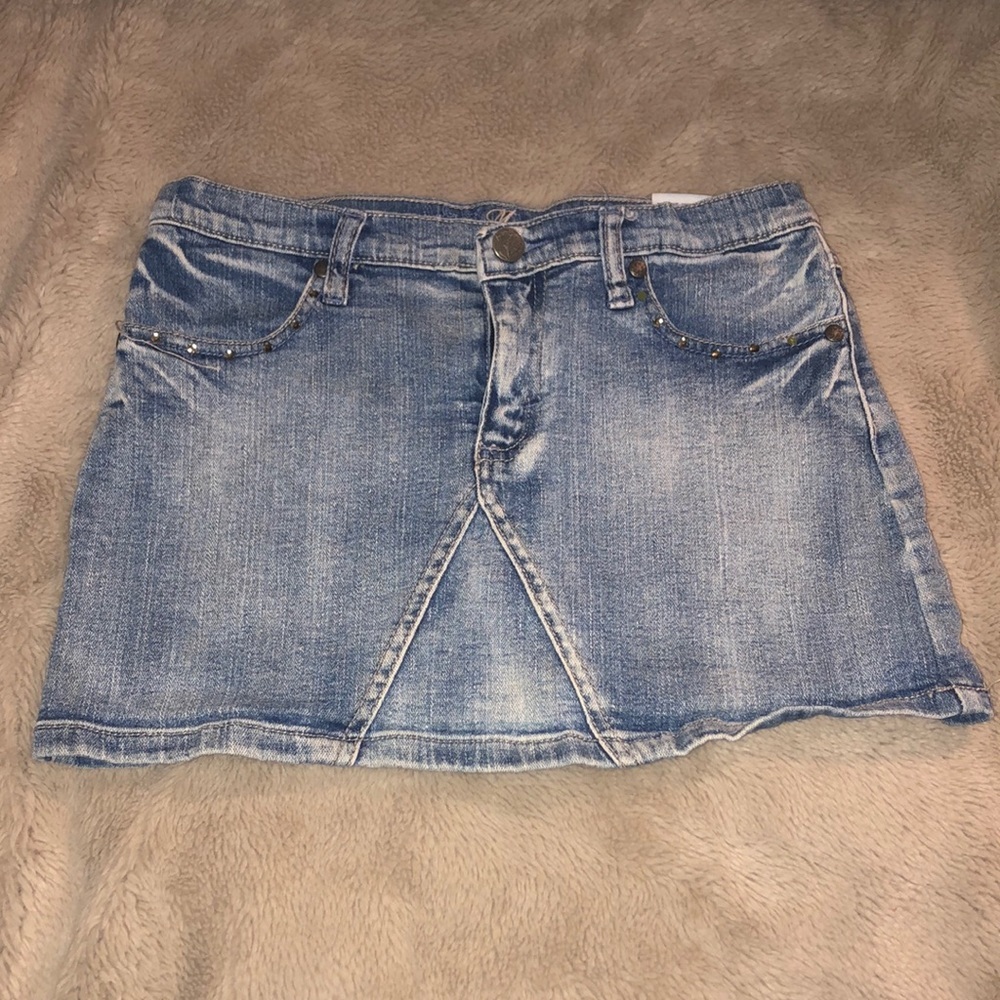 🎉4 for $20 Girls Mudd Denim Skirt, size 12